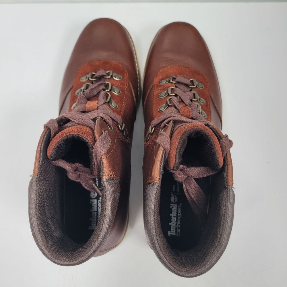 Timberland Earthkeepers Women's Brown Leather Mid-Top Boots 8511A US Size 6.5 - Picture 5 of 9